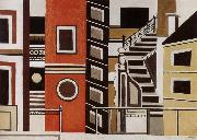 The design having stair Fernard Leger